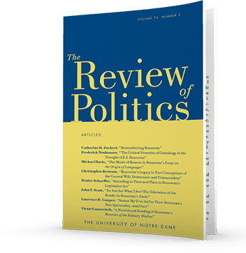 The American Idea Of Equality: The View From The Founding - Martin Diamond